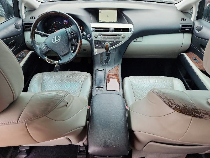 2012 Lexus Rx VIN JTJZB1BA7C2006350 COPART salvage auction — MINOR DENT/SCRATCHES, Tx - Certificate Of Title, sold $4,700 on 2026-07-09 (photo 8)