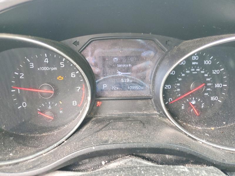 2021 Kia SEDONA VIN KNDMB5C17M6667857 COPART salvage auction — FRONT END, Wv - Salvage Certificate, sold $225 on 2026-07-30 (photo 9)