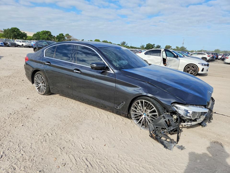 2017 BMW 5er VIN WBAJA5C34HG896887 COPART salvage auction — ROOF, Fl - Cert Of Title Slvg Rebuildable, sold $5,300 on 2026-07-14 (photo 4)
