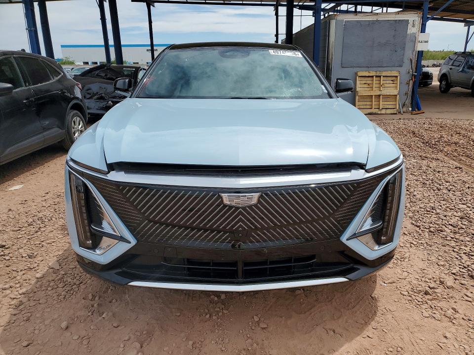 2024 Cadillac Lyriq VIN 1GYKPPRK9RZ141203 COPART salvage auction — UNDERCARRIAGE, Az - Cert Of Title - Salvage, sold $15,200 on 2026-07-07 (photo 5)