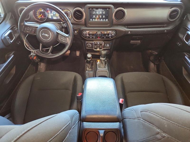2021 Jeep Wrangler unlimited VIN 1C4HJXDG9MW519583 COPART salvage auction — NORMAL WEAR, IL - CERTIFICATE OF TITLE, sold $16,500 on 2026-07-16 (photo 8)