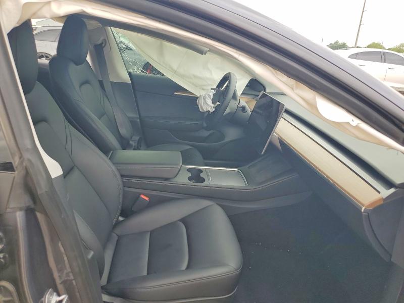 2023 Tesla Model 3 VIN 5YJ3E1EA4PF695178 COPART salvage auction — SIDE, TX - SALVAGE VEHICLE TITLE, sold $3,450 on 2026-07-02 (photo 7)