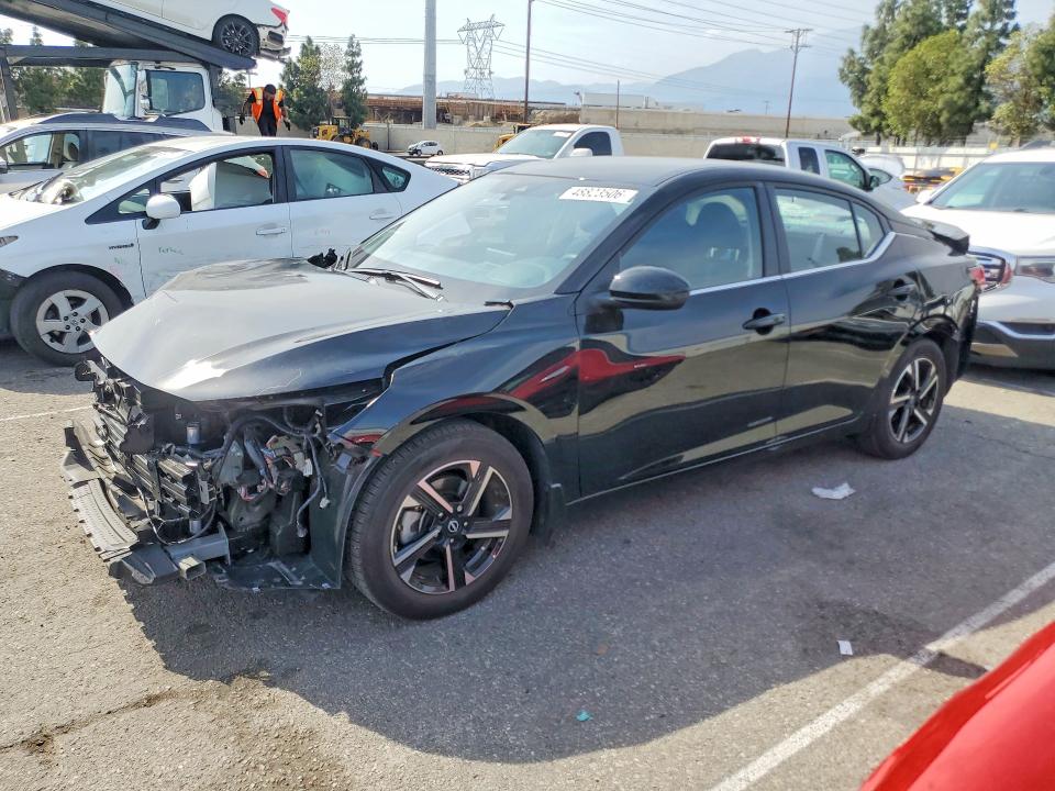 2025 Nissan Sentra VIN 3N1AB8CV1SY407969 — COPART salvage auction photo