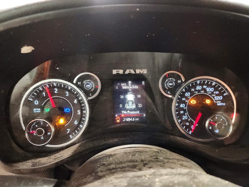 2024 Ram 1500 VIN 1C6SRFFT9RN161148 COPART salvage auction — SIDE, Vt - Cert Of Title-Salvage Vehicle, sold $8,400 on 2026-07-09 (photo 9)