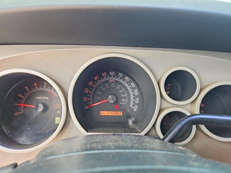2007 Toyota Tundra VIN 5TFRU54147X005859 COPART salvage auction — SIDE, Fl - Cert Of Title Slvg Rebuildable, sold $2,200 on 2026-07-27 (photo 9)