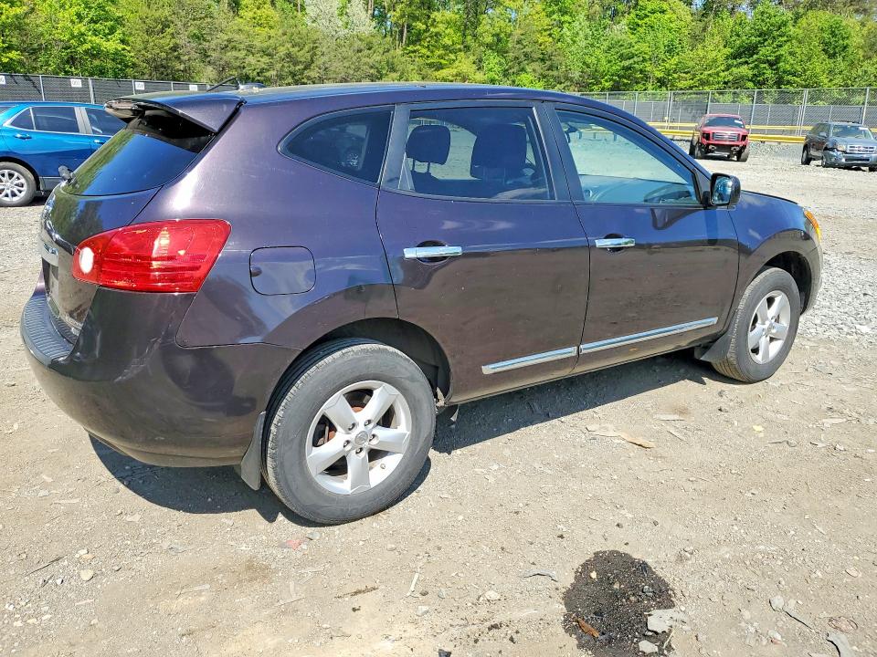 2013 Nissan Rogue sport VIN JN8AS5MV0DW116582 COPART salvage auction — FRONT END, MD - CERTIFICATE OF TITLE, sold $300 on 2026-07-31 (photo 3)