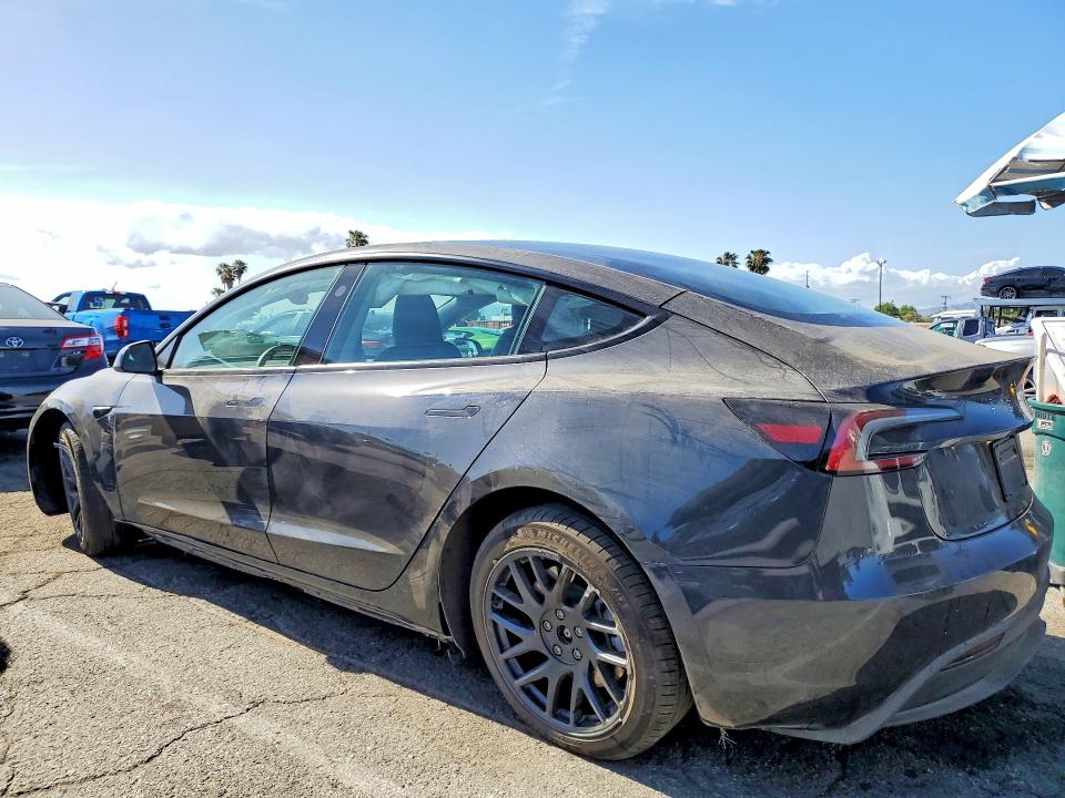 2025 Tesla Model 3 VIN 5YJ3E1EA9SF983285 COPART salvage auction — REAR END, Ca - Salvage Certificate, sold $11,000 on 2026-07-10 (photo 2)