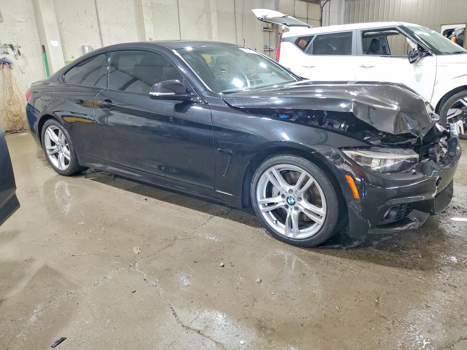 2018 BMW 4er VIN WBA4W3C54JAF91373 COPART salvage auction — FRONT END, Tn - Salvage Certificate, sold $225 on 2026-07-30 (photo 4)