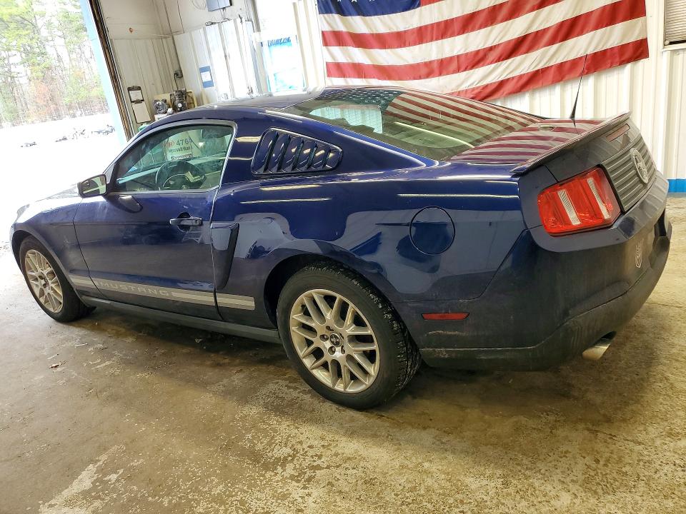 2012 Ford Mustang VIN 1ZVBP8AM2C5252180 COPART salvage auction — FRONT END, Pa - Certificate Of Salvage, sold $650 on 2026-07-09 (photo 2)