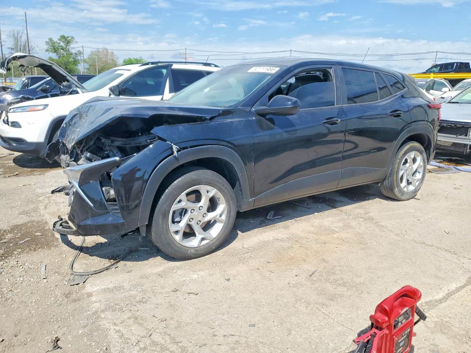2024 Chevrolet Trax VIN KL77LFE21RC081702 COPART salvage auction — FRONT END, Ky - Bill Of Sale/Part Only/No Titl, sold $1,800 on 2026-07-08 (photo 1)