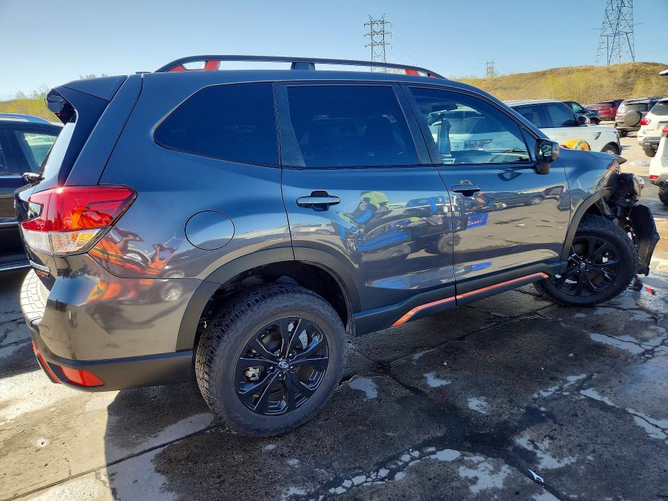 2023 Subaru Forester VIN JF2SKAJC1PH502756 COPART salvage auction — FRONT END, Tx - Certificate Of Title, sold $300 on 2026-07-20 (photo 3)