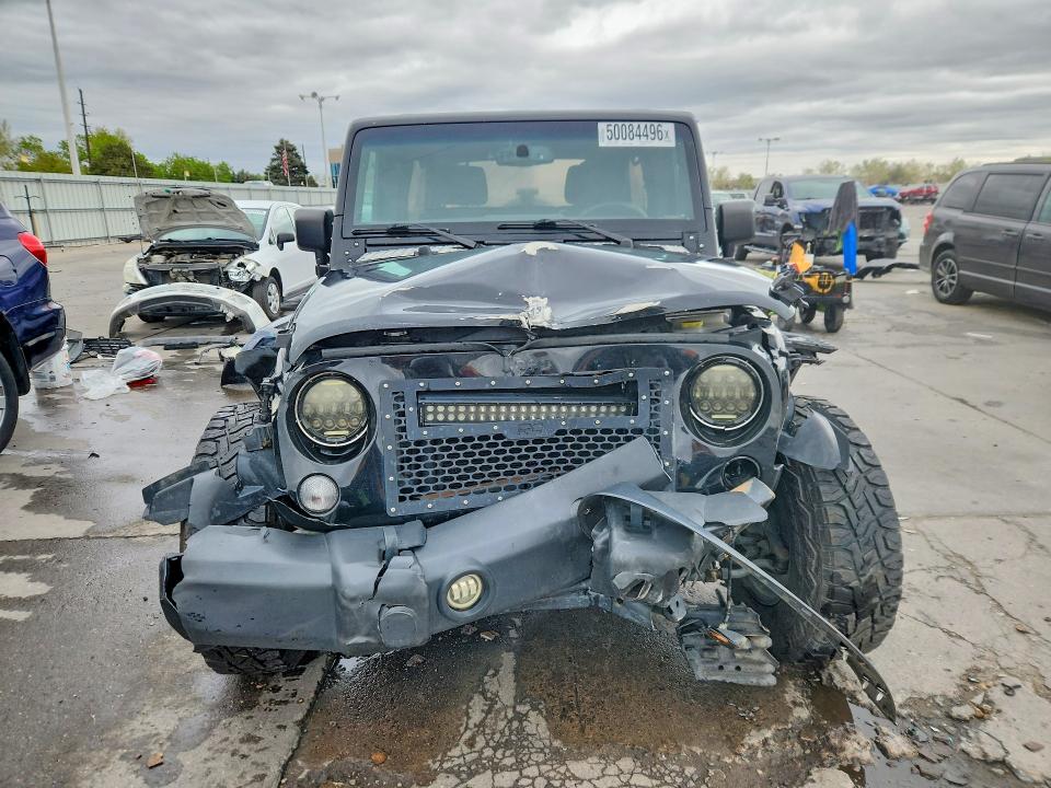 2017 Jeep Wrangler / VIN 1C4BJWDG5HL507101 COPART salvage auction — FRONT END, Nc - Salvage Cert-Rebuilt, sold $4,100 on 2026-07-20 (photo 5)
