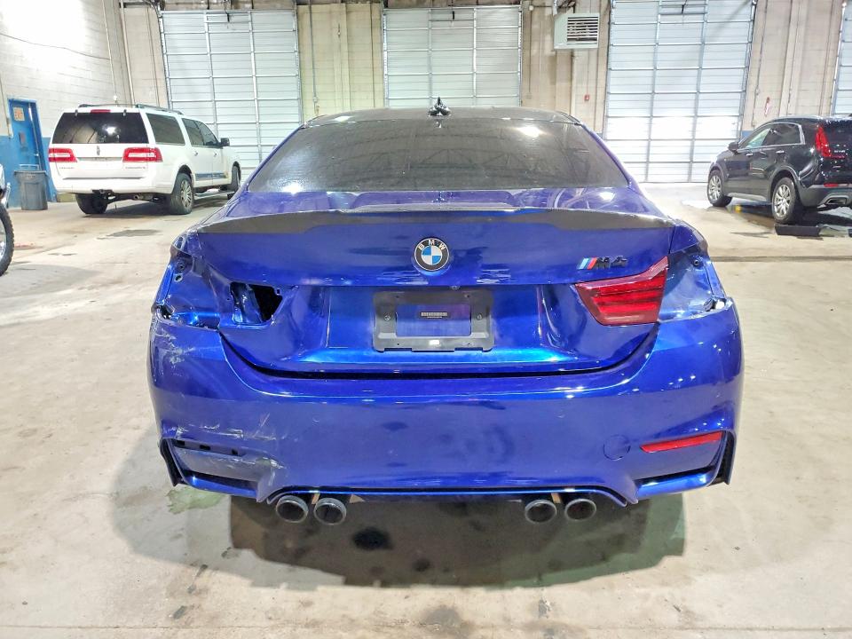 2020 BMW M4 VIN WBS4Y9C08LFH98786 COPART salvage auction — REAR END, Mi - Certificate Of Title, sold $39,250 on 2026-08-25 (photo 6)