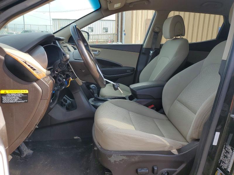 2013 Hyundai Santa fe VIN 5XYZUDLB5DG022074 COPART salvage auction — FRONT END, Oh - Cert Of Title-Salvage, sold $1,350 on 2026-07-08 (photo 7)