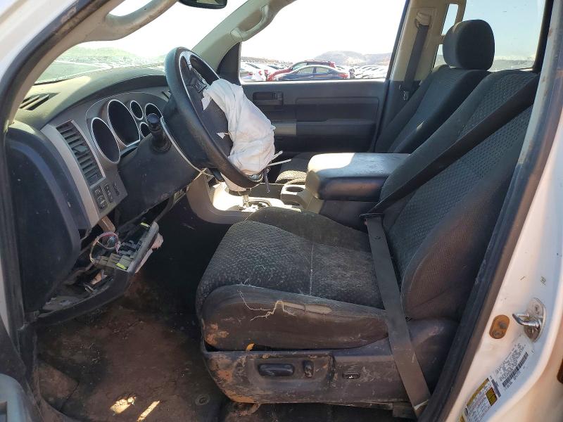 2012 Toyota Tundra VIN 5TFUY5F1XCX256908 COPART salvage auction — FRONT END, Az - Cert Of Title - Salvage, sold $3,599 on 2026-07-15 (photo 7)