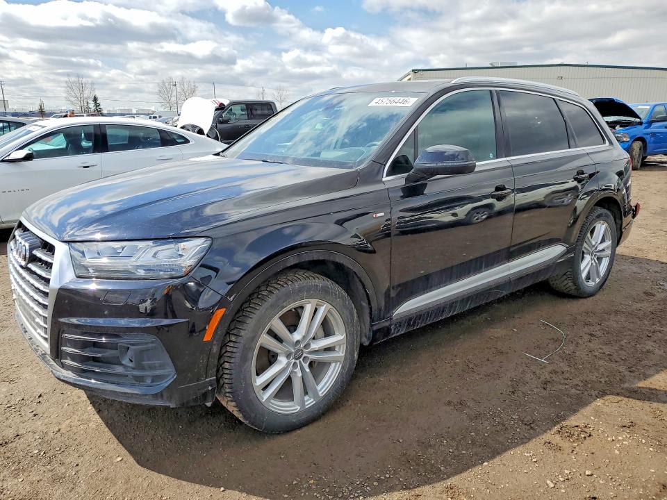 2017 Audi Q7 VIN WA1WAAF74HD046124 COPART salvage auction — REAR END, Salvage Title, sold $15,300 on 2026-07-14 (photo 1)
