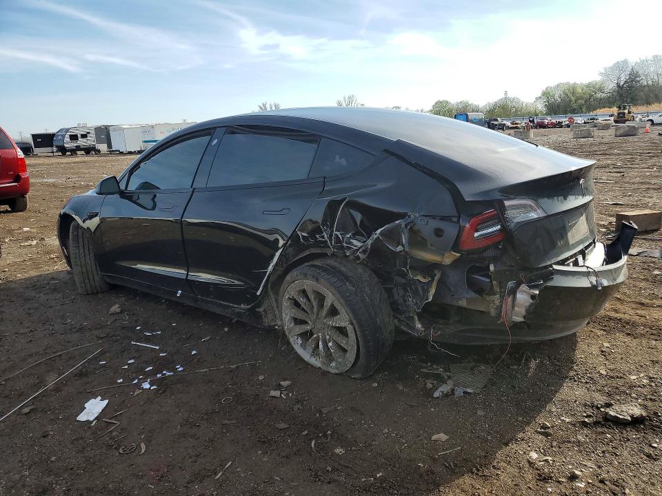 2021 Tesla Model 3 VIN 5YJ3E1EA5MF019088 COPART salvage auction — FRONT END, Il - Salvage Certificate, sold $1,750 on 2026-07-24 (photo 2)