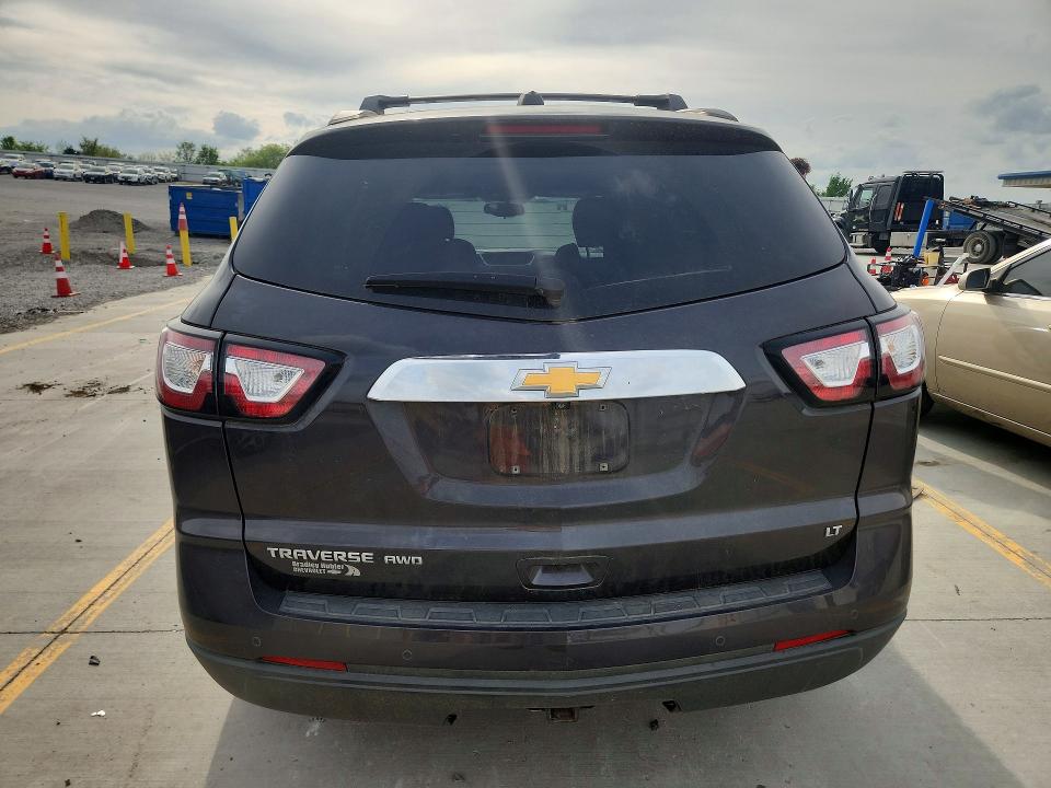 2017 Chevrolet Traverse VIN 1GNKVGKD3HJ267939 COPART salvage auction — FRONT END, IN - CERT OF TITLE-SALVAGE TITLE, sold $2,100 on 2026-07-02 (photo 6)