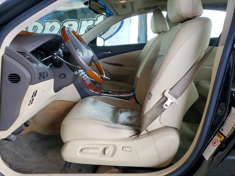 2010 Lexus Es 350 VIN JTHBK1EG5A2345978 COPART salvage auction — FRONT END, Ca - Salvage Certificate, sold $25 on 2026-07-28 (photo 7)