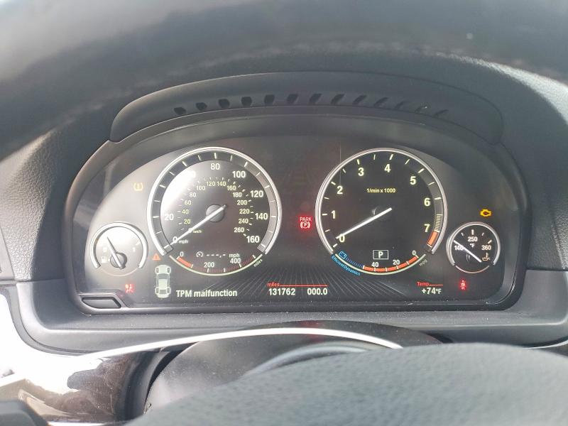 2015 BMW 5 series VIN WBA5A7C55FD624278 COPART salvage auction — MECHANICAL, Tx - Salvage Vehicle Title, sold $1,250 on 2026-07-08 (photo 9)