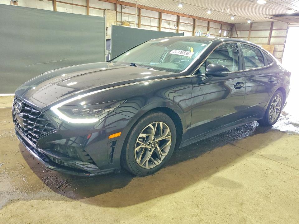 2023 Hyundai Sonata VIN KMHL64JA7PA313699 COPART salvage auction — HAIL, Oh - Cert Of Title-Salvage, sold $8,300 on 2026-07-02 (photo 1)