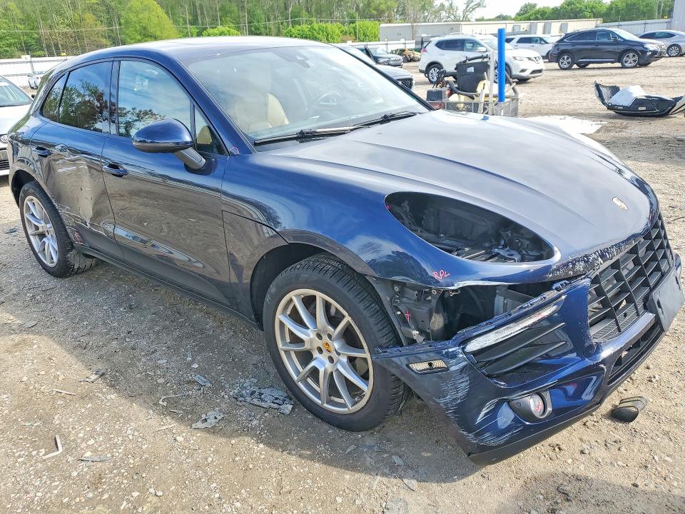 2018 Porsche Macan VIN WP1AA2A52JLB18072 COPART salvage auction — FRONT END, Va - Cert Of Title - Salvage, sold $10,700 on 2026-07-14 (photo 4)