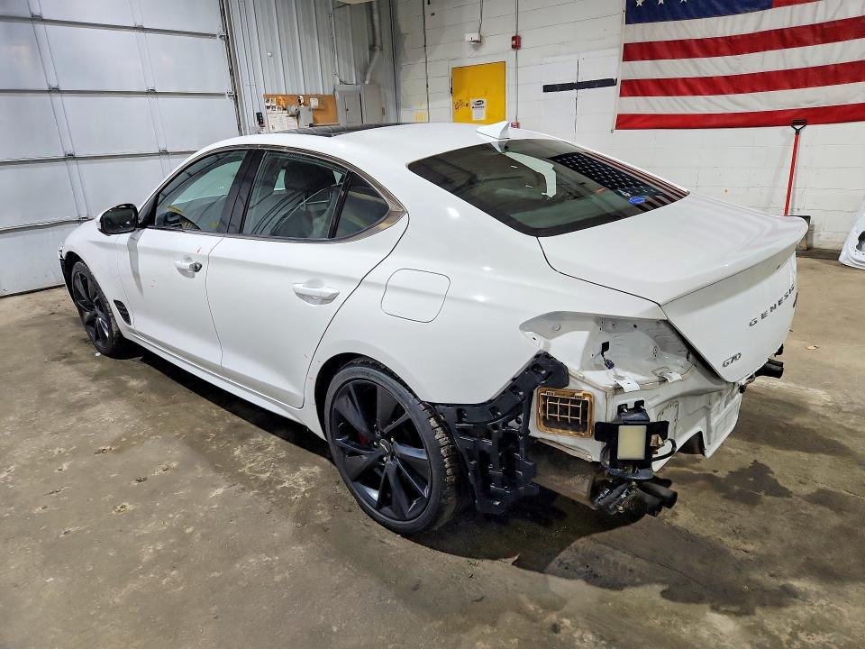 2022 Genesis G70 VIN KMTG54TE9NU097859 COPART salvage auction — ALL OVER, Nh - Cert Of Title-Salvage, sold $8,600 on 2026-07-02 (photo 2)