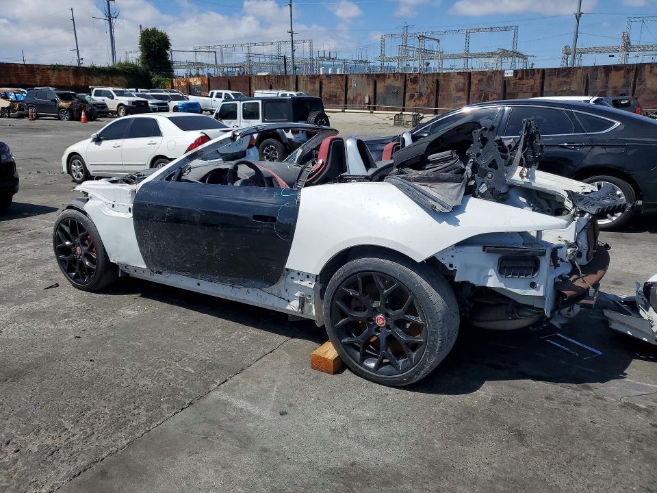 2016 Jaguar F-type VIN SAJWB6FC2G8K27874 COPART salvage auction — FRONT END, FL - CERT OF TITLE SLVG REBUILDABLE, sold $2,550 on 2026-07-29 (photo 2)