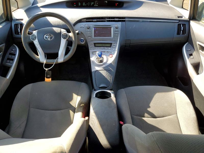 2013 Toyota Prius VIN JTDKN3DU9D1713505 COPART salvage auction — REAR END, Md - Cert Of Salvage > 75% Damage, sold $1,900 on 2026-07-14 (photo 8)