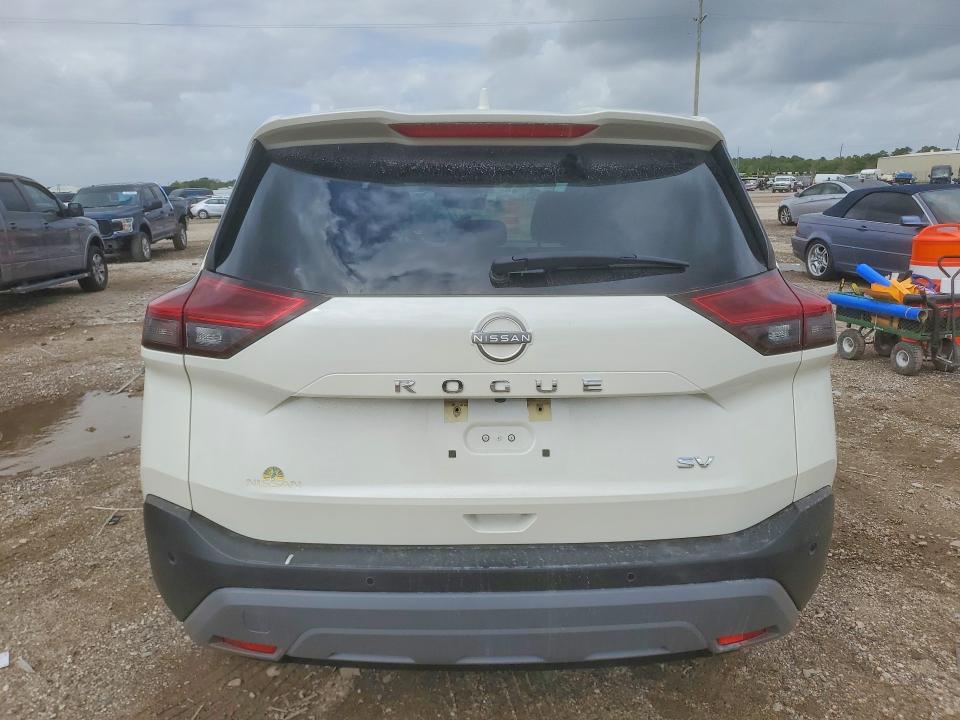 2023 Nissan Rogue VIN JN8BT3BA3PW418796 COPART salvage auction — FRONT END, Tx - Salvage Vehicle Title, sold $4,550 on 2026-07-06 (photo 6)