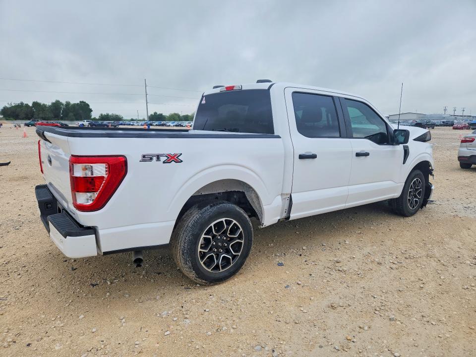 2023 Ford F-150 VIN 1FTEW1CPXPKD53864 COPART salvage auction — FRONT END, Tx - Salvage Vehicle Title, sold $7,800 on 2026-07-30 (photo 3)