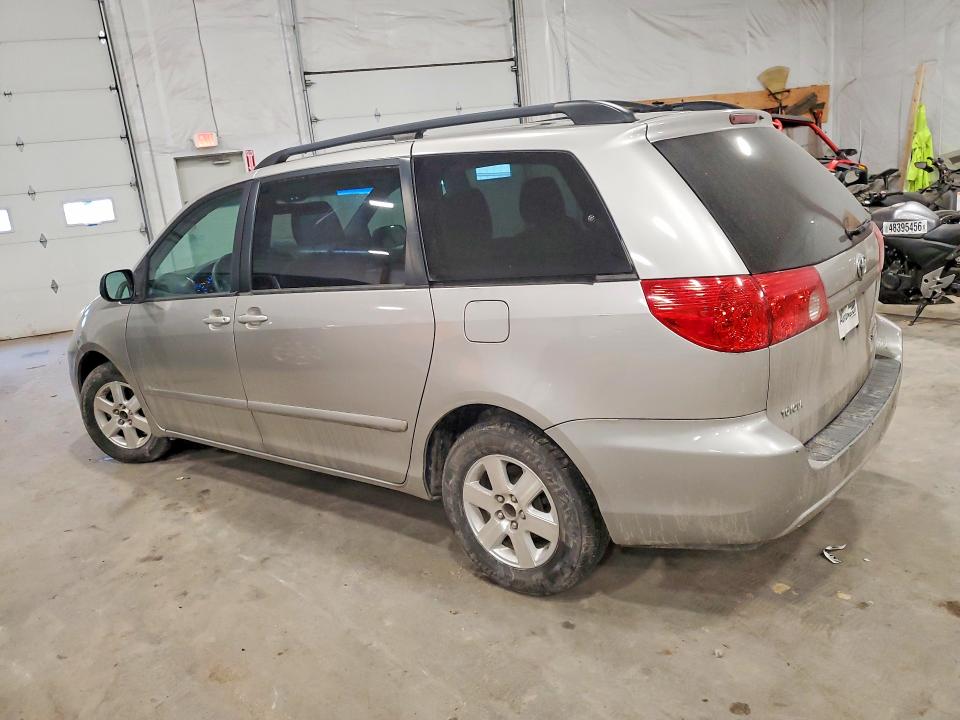 2010 Toyota Sienna VIN 5TDKK4CC8AS316857 COPART salvage auction — REAR END, TX - SALVAGE VEHICLE TITLE, sold $1,850 on 2026-07-13 (photo 2)