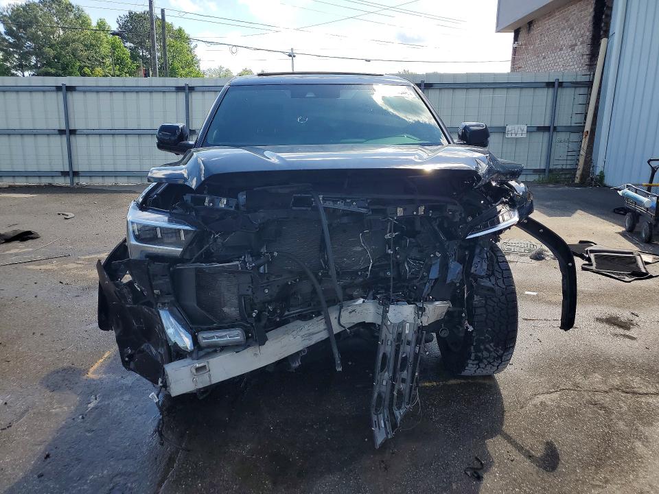 2024 Toyota Tundra VIN 5TFNA5AB1RX041161 COPART salvage auction — FRONT END, Al - Cert Of Title-Salvage Title, sold $10,900 on 2026-07-30 (photo 5)