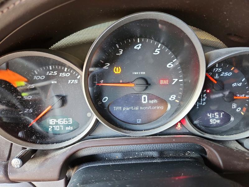 2011 Porsche Boxster VIN WP0CA2A81BU710238 COPART salvage auction — FRONT END, AZ - CERT OF TITLE - SALVAGE, sold $3,650 on 2026-07-13 (photo 9)