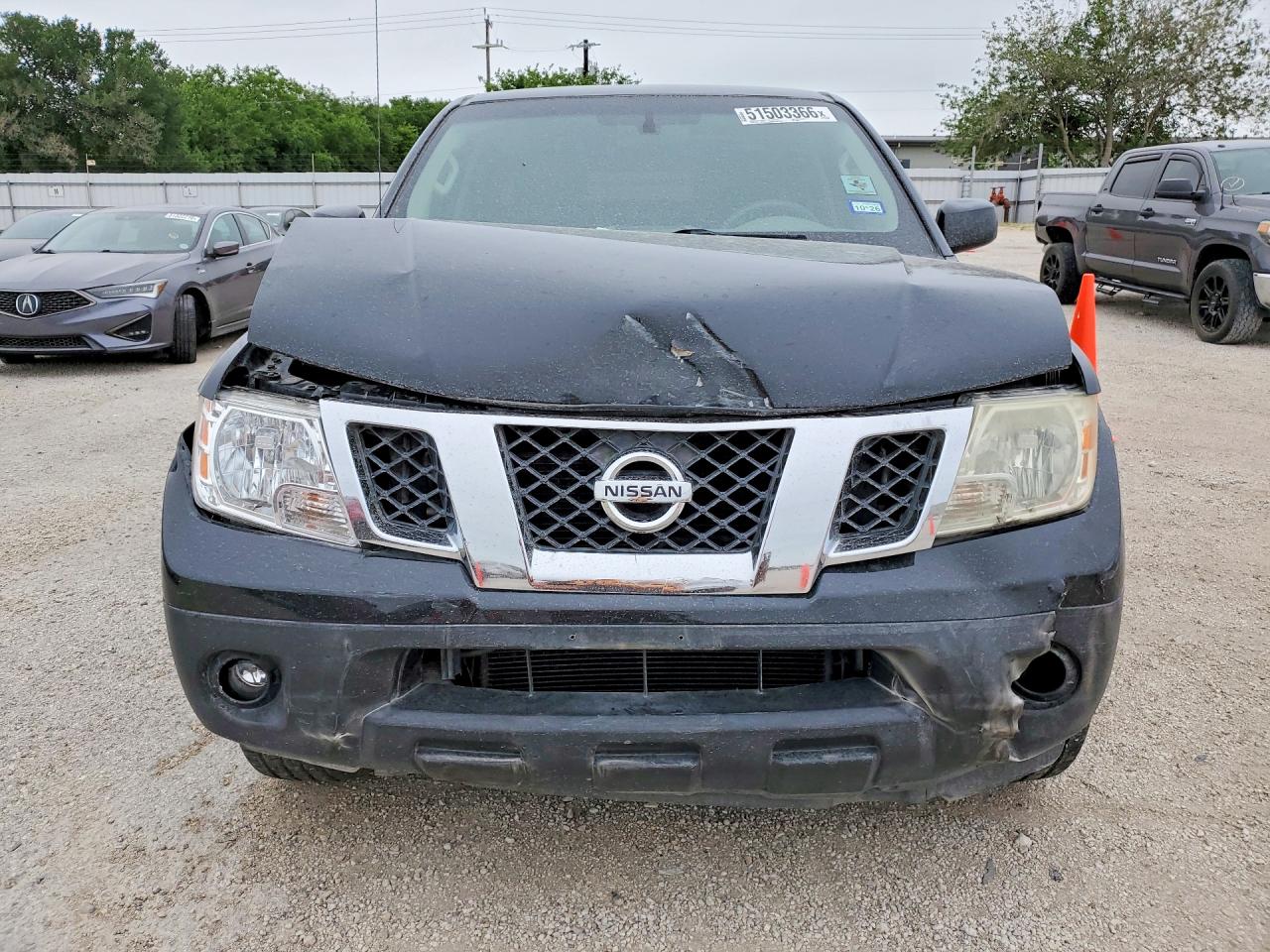 2012 Nissan Frontier VIN 1N6AD0ER9CC479907 COPART salvage auction — Front End, TX - SALVAGE VEHICLE TITLE, sold $2,600 on 2026-06-25 (photo 5)