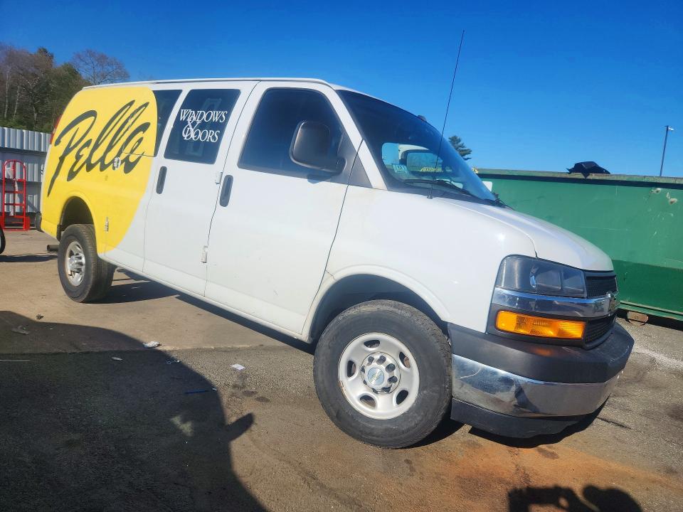 2021 Chevrolet Express VIN 1GCWGAF75M1174985 COPART salvage auction — FRONT END, Ma - Cert Of Title-Salvage, sold $3,000 on 2026-07-09 (photo 4)