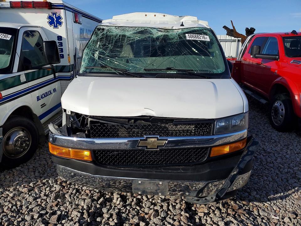 2021 Chevrolet Express 3500 VIN 1GB0GRF73M1307851 COPART salvage auction — FRONT END, Mn - Cert Of Title-Salvage, sold $3,950 on 2026-07-08 (photo 5)