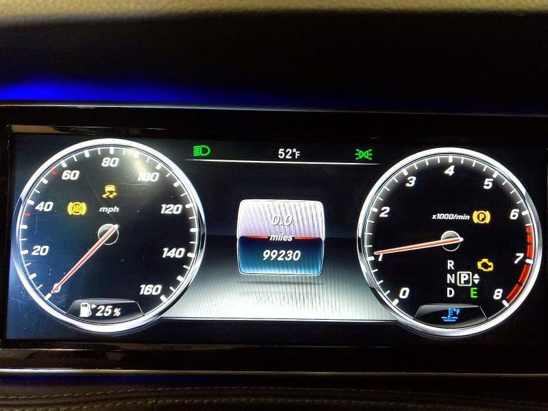 2015 Mercedes-benz S class VIN WDDUG8FB5FA153650 COPART salvage auction — MINOR DENT/SCRATCHES, Wv - Certificate Of Title, sold $11,300 on 2026-07-24 (photo 9)