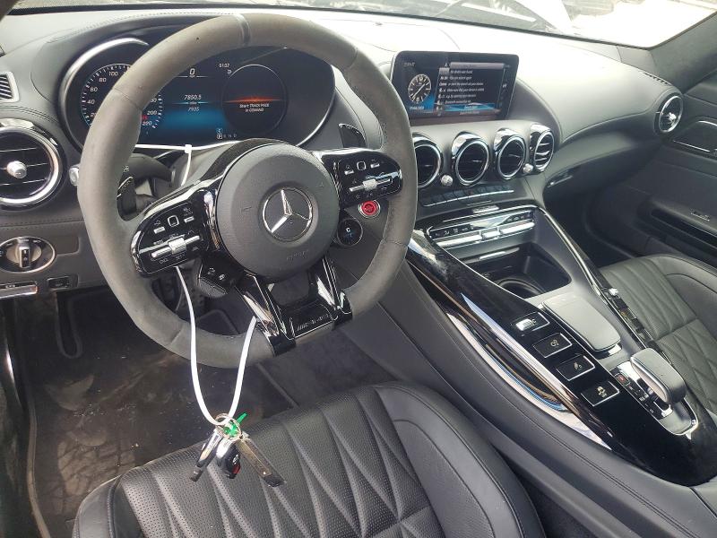 2021 Mercedes-benz AMG GT VIN W1KYK8CA5MA042380 COPART salvage auction — UNDERCARRIAGE, Salvage Title, sold $36,500 on 2026-07-24 (photo 8)