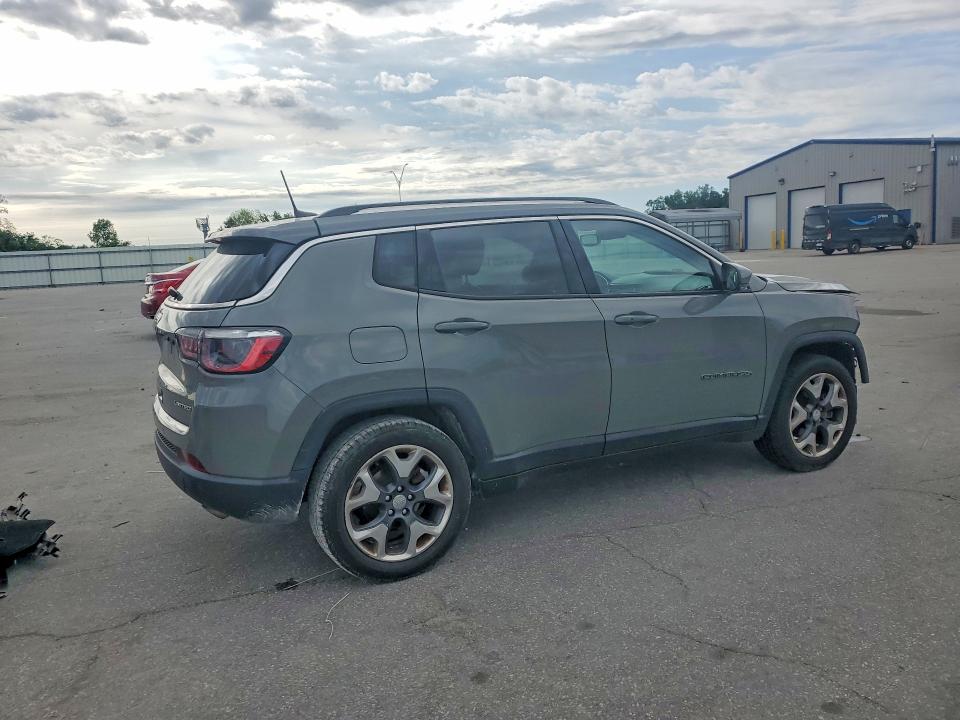 2021 Jeep Compass VIN 3C4NJCCB9MT528243 COPART salvage auction — FRONT END, Nc - Salvage Certificate Of Title, sold $2,700 on 2026-07-02 (photo 3)