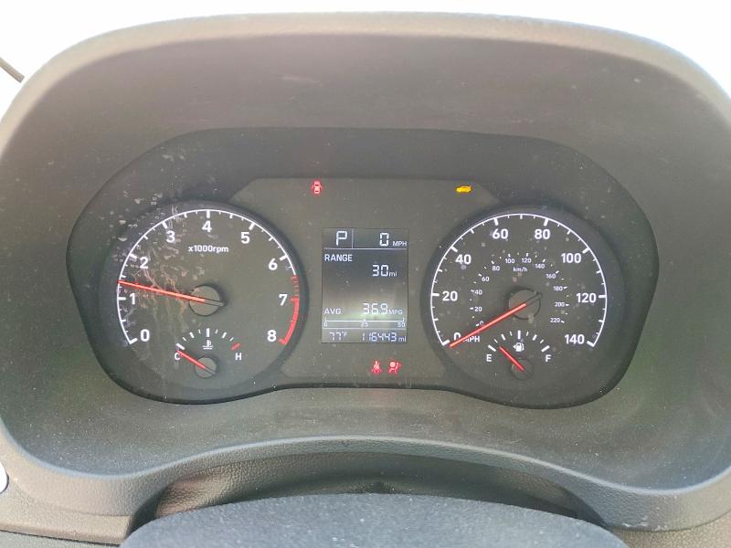 2020 Hyundai Accent VIN 3KPC24A62LE113395 COPART salvage auction — FRONT END, Md - Cert Of Salvage > 75% Damage, sold $2,000 on 2026-07-10 (photo 9)