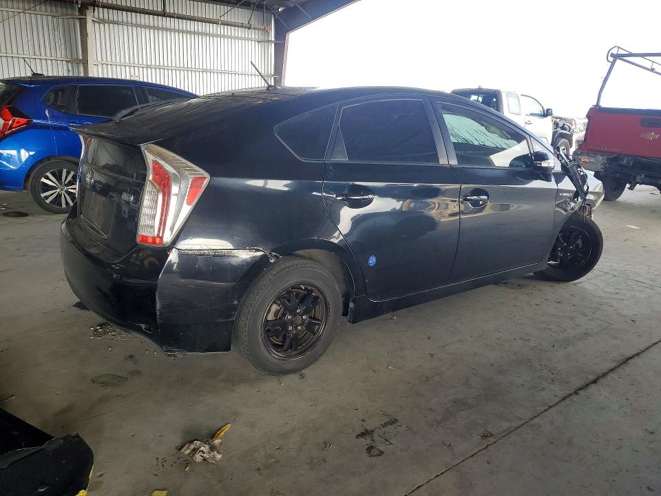 2014 Toyota Prius VIN JTDKN3DUXE1798176 COPART salvage auction — FRONT END, Ca - Salvage Certificate, sold $300 on 2026-07-02 (photo 3)