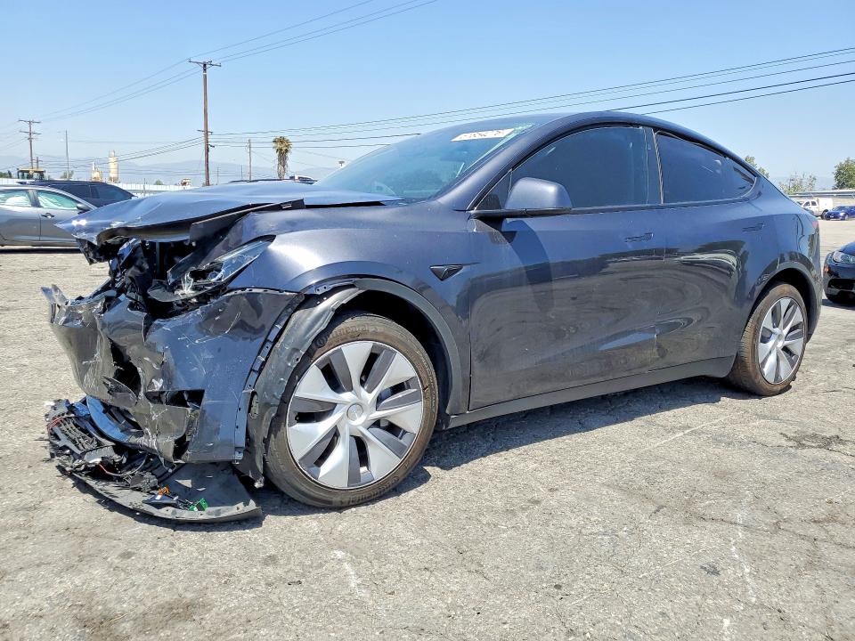 2024 Tesla Model y VIN 7SAYGDEE2RF089727 COPART salvage auction — FRONT END, Ca - Salvage Certificate, sold $9,900 on 2026-07-02 (photo 1)