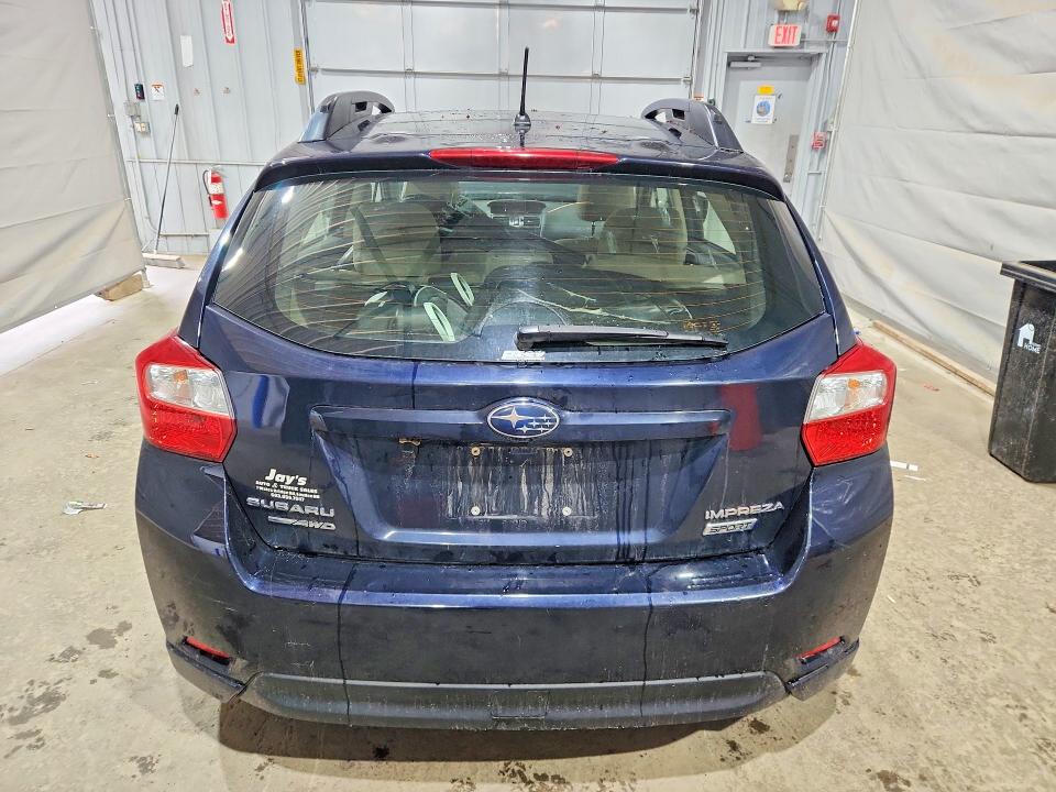 2014 Subaru VIN JF1GPAL69EH296022 COPART salvage auction — FRONT END, NH - CERT OF TITLE-SALVAGE, sold $90 on 2026-07-02 (photo 6)