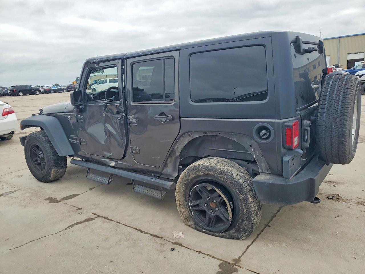2017 Jeep Wrangler Unlimited VIN 1C4BJWDG5HL520446 COPART salvage auction — Side, WV - SALVAGE CERTIFICATE, sold $5,800 on 2026-07-09 (photo 2)