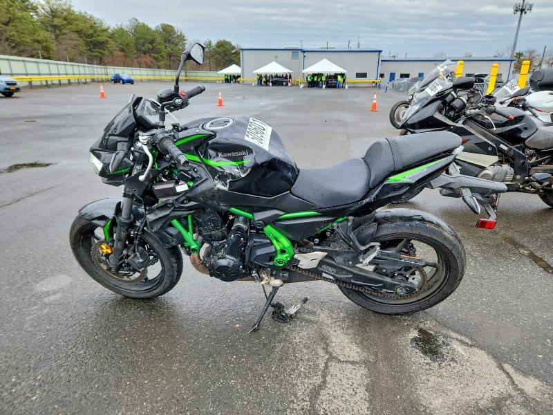 2025 Kawasaki Er650 VIN ML5EREN19SDAF9417 COPART salvage auction — ALL OVER, Ny - Mv-907A Salvage Certificate, sold $1,500 on 2026-07-09 (photo 3)