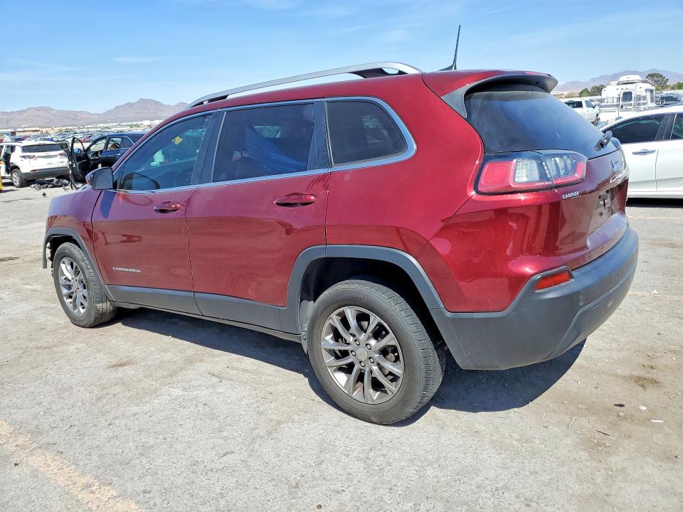 2019 Jeep Cherokee VIN 1C4PJLLB7KD486196 COPART salvage auction — FRONT END, Id - Salvage Certificate Of Title, sold $1,800 on 2026-07-09 (photo 2)
