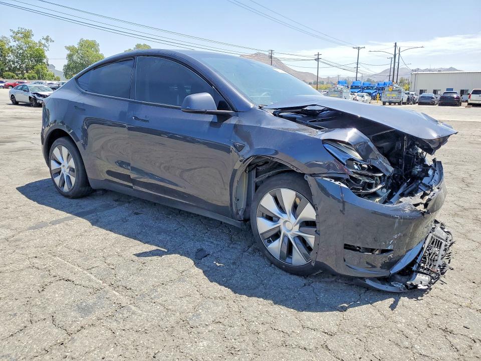 2024 Tesla Model y VIN 7SAYGDEE2RF089727 COPART salvage auction — FRONT END, Ca - Salvage Certificate, sold $9,900 on 2026-07-02 (photo 4)