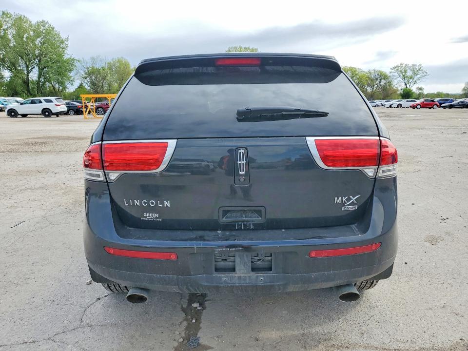 2013 Lincoln Mkx VIN 2LMDJ8JK0DBL35924 COPART salvage auction — FRONT END, Il - Salvage Certificate, sold $1,050 on 2026-07-10 (photo 6)