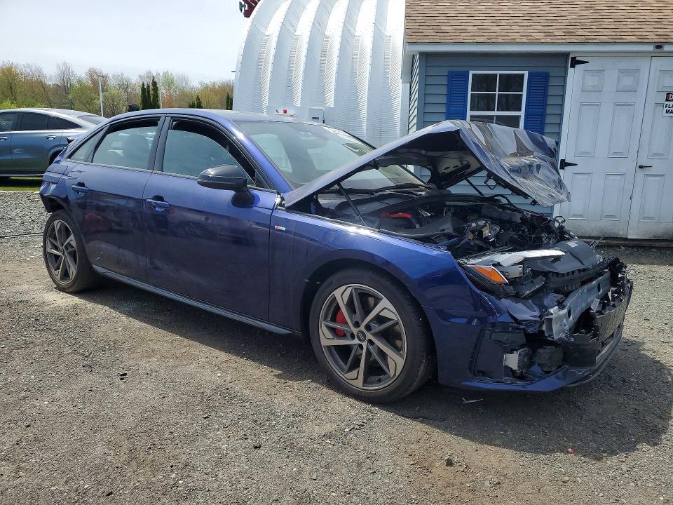 2024 Audi A4 VIN WAUEAAF46RN017921 COPART salvage auction — REAR END, Ny - Cert Of Title-Salvage, sold $3,200 on 2026-07-09 (photo 4)